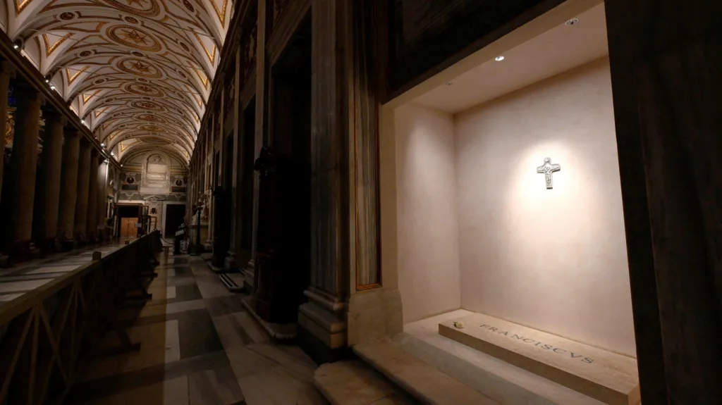 Images of Pope Francis's tomb released