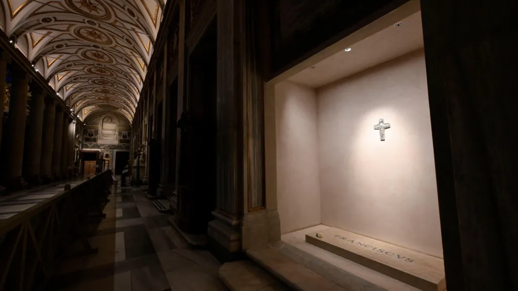 Images of Pope Francis&#039; tomb released