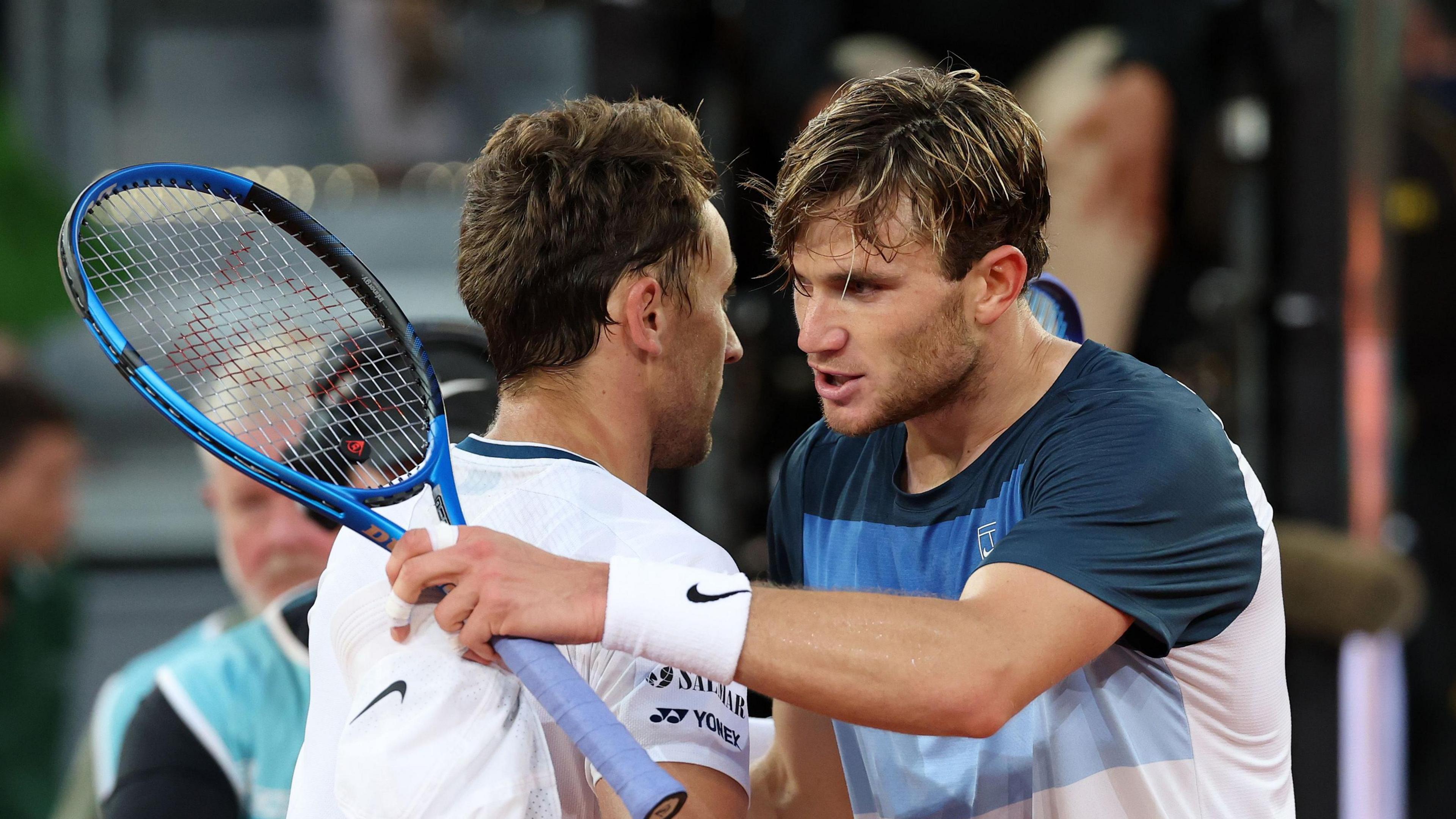 Draper loses to Ruud in Madrid final