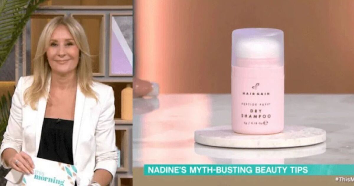 This Morning expert Nadine Baggott flags beauty product that leaves hair looking 'great'