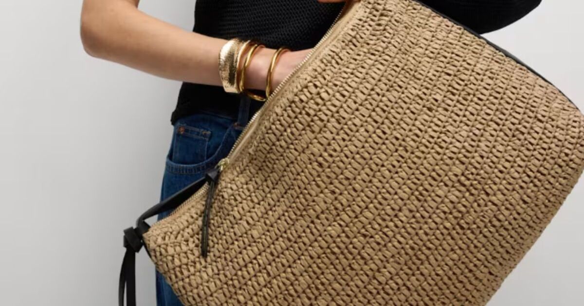 M&S shoppers say 'spacious' straw handbag is 'perfect for summer'