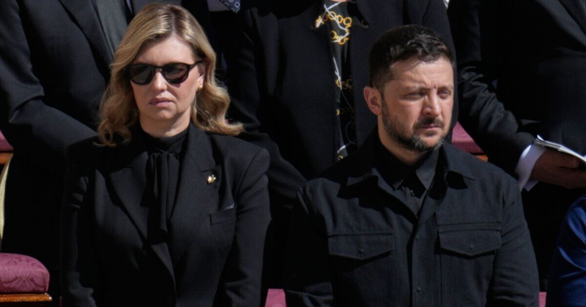 The real reason why Volodymyr Zelensky didn't wear a suit to Pope Francis' funeral