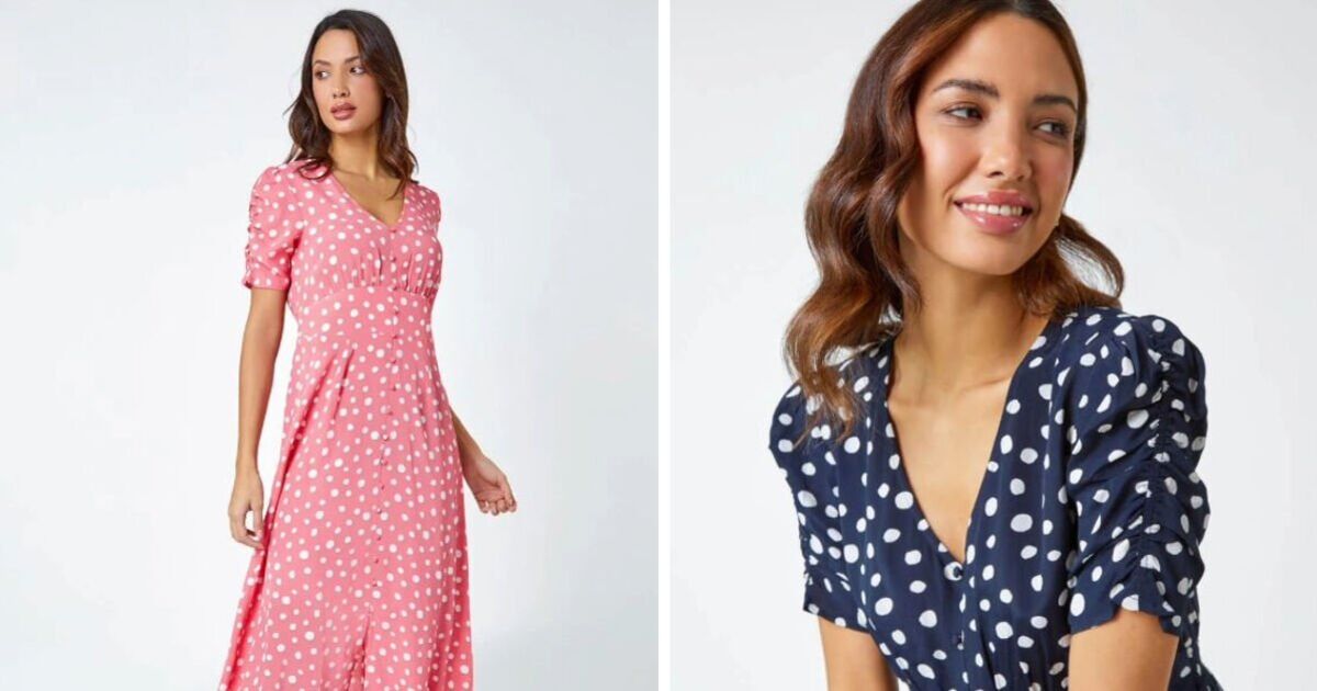 Roman shoppers rave about polka dot dress that's 'lovely' for summer