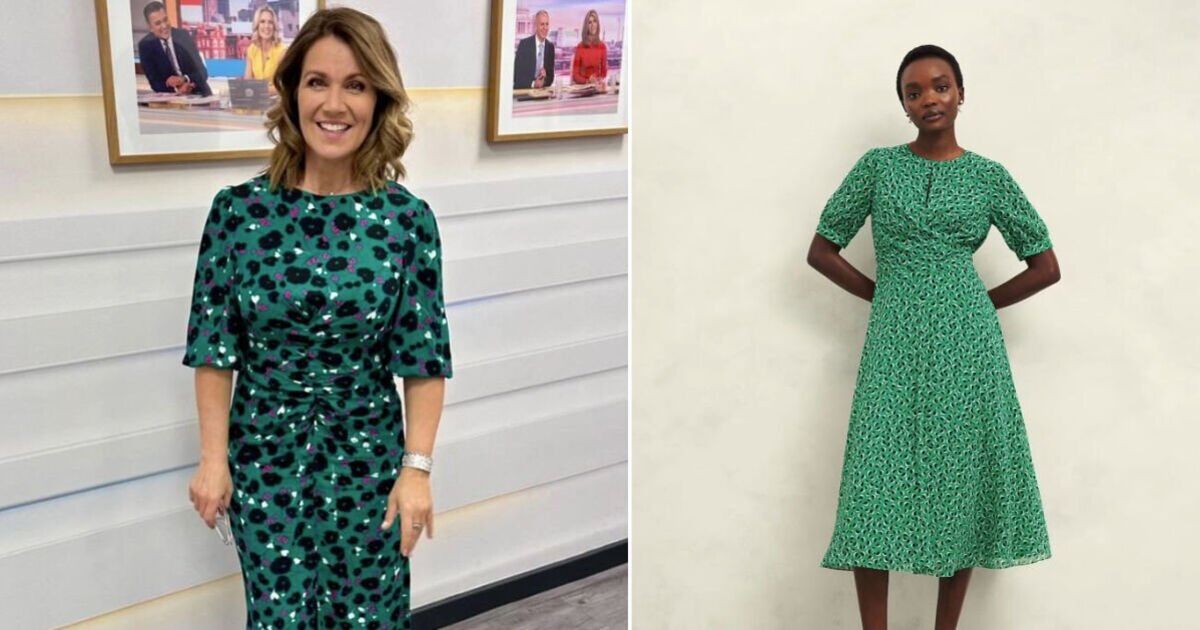 Susanna Reid's stunning green floral dress is sold out - here are alternatives from £43