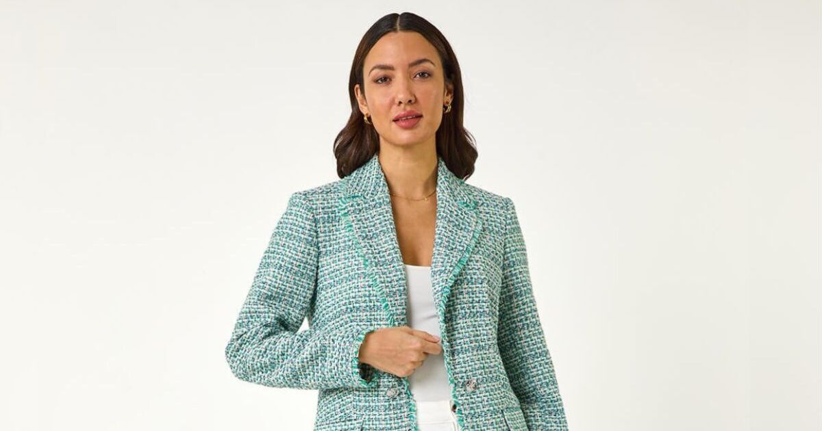 Roman knocks £10 off &#039;lovely&#039; boucle jacket shoppers say is &#039;perfect for spring&#039;