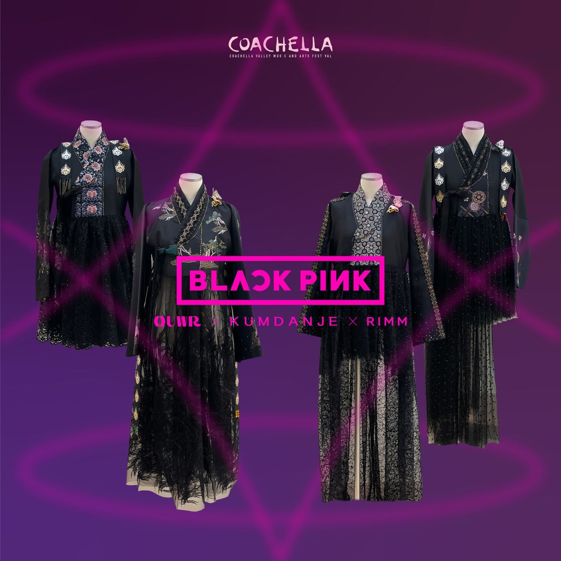 Look of the Week: Blackpink headline Coachella in Korean hanboks