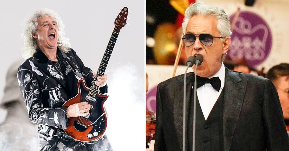Andrea Bocelli honours ‘genius’ Sir Brian May in touching new post