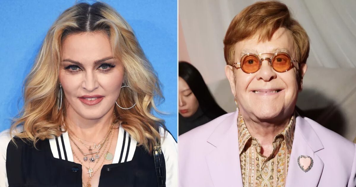 Madonna says she&#039;s ended feud with Elton John as she announced &#039;collaboration&#039;