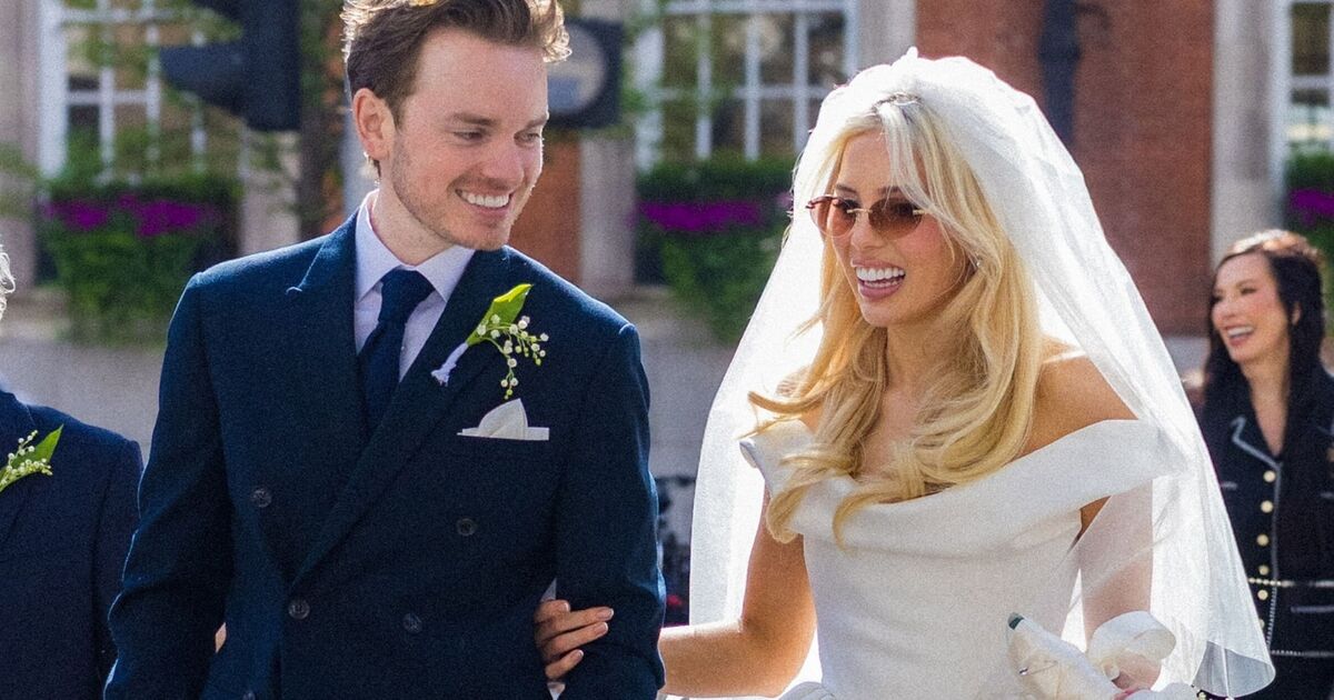 I&#039;m A Celeb&#039;s Jack Maynard marries heiress with royal link in a lavish London ceremony
