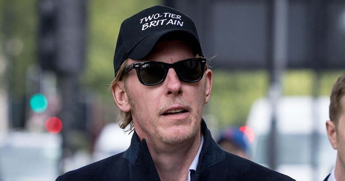 Laurence Fox denies sharing intimate photo of broadcaster after court appearance