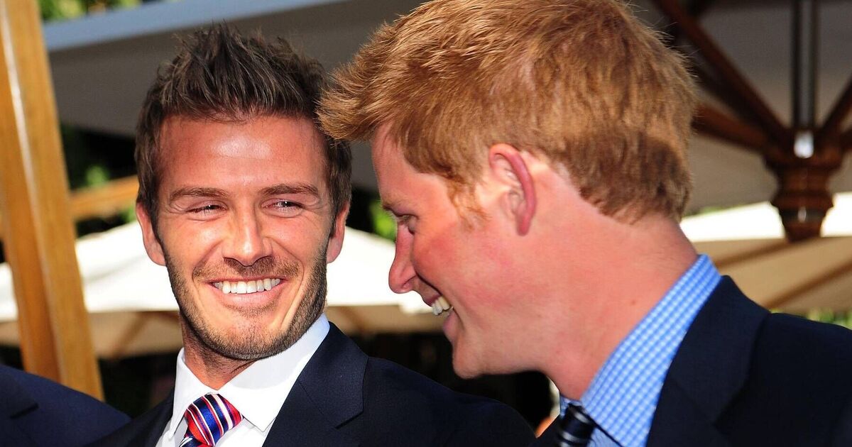 David Beckham's bitter Meghan 'feud' with Prince Harry - and how he 'got his own back'