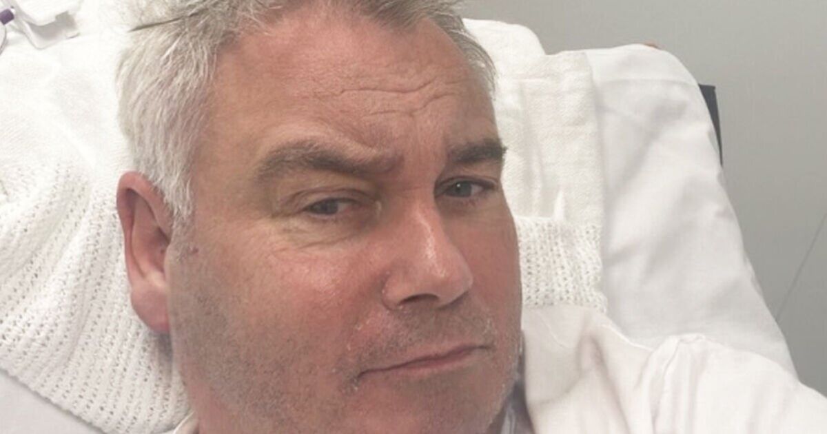 Eamonn Holmes issues heartfelt plea 'it's not easy' in update from hospital bed