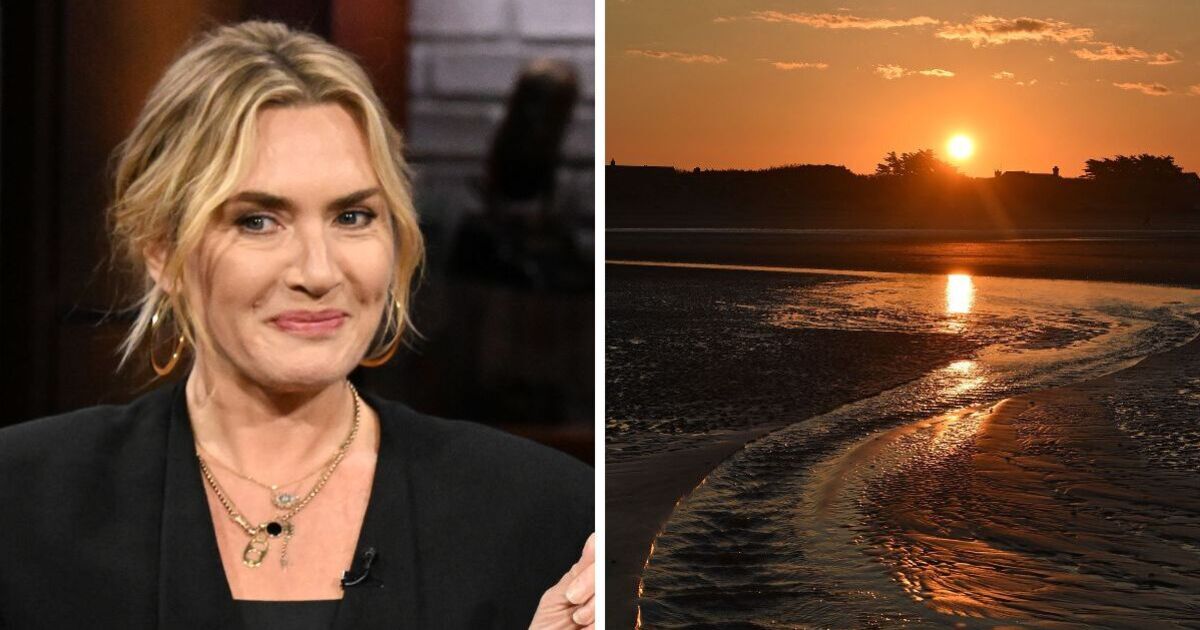 Idyllic seaside village where Kate Winslet lives is perfect for British staycation