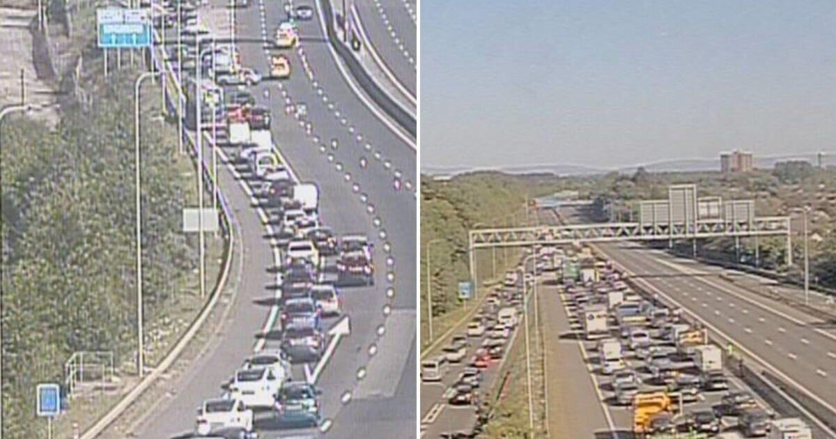 M60 traffic LIVE: Chaos on busy UK motorway as police incident sparks 3-mile queues