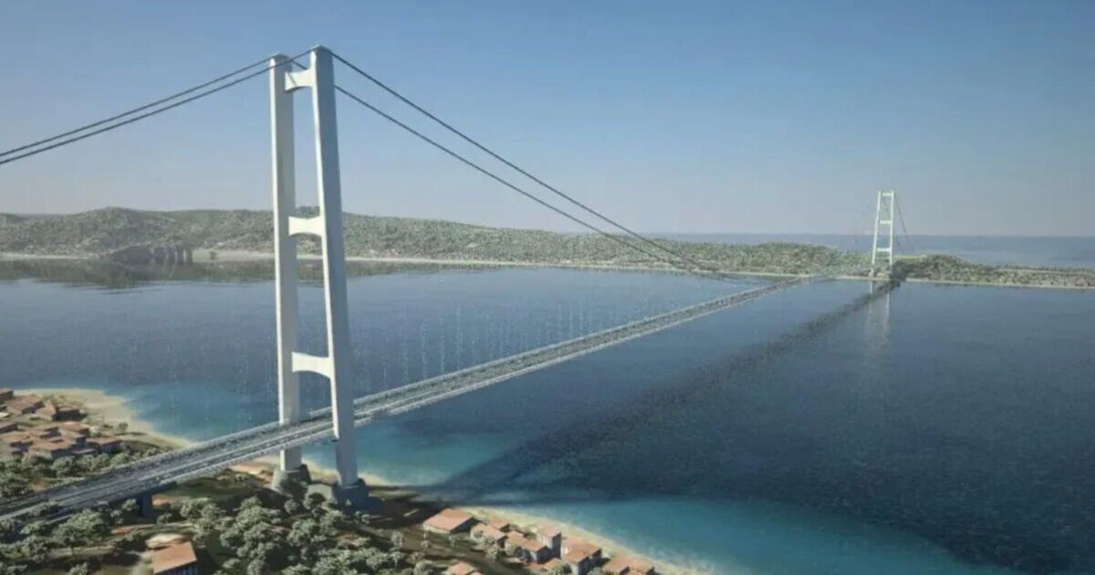 The incredible new £11bn suspension bridge that will be the world&#039;s longest