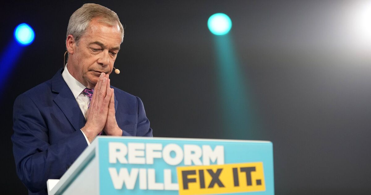 New chart reveals important stat which could help Nigel Farage and Reform at next election