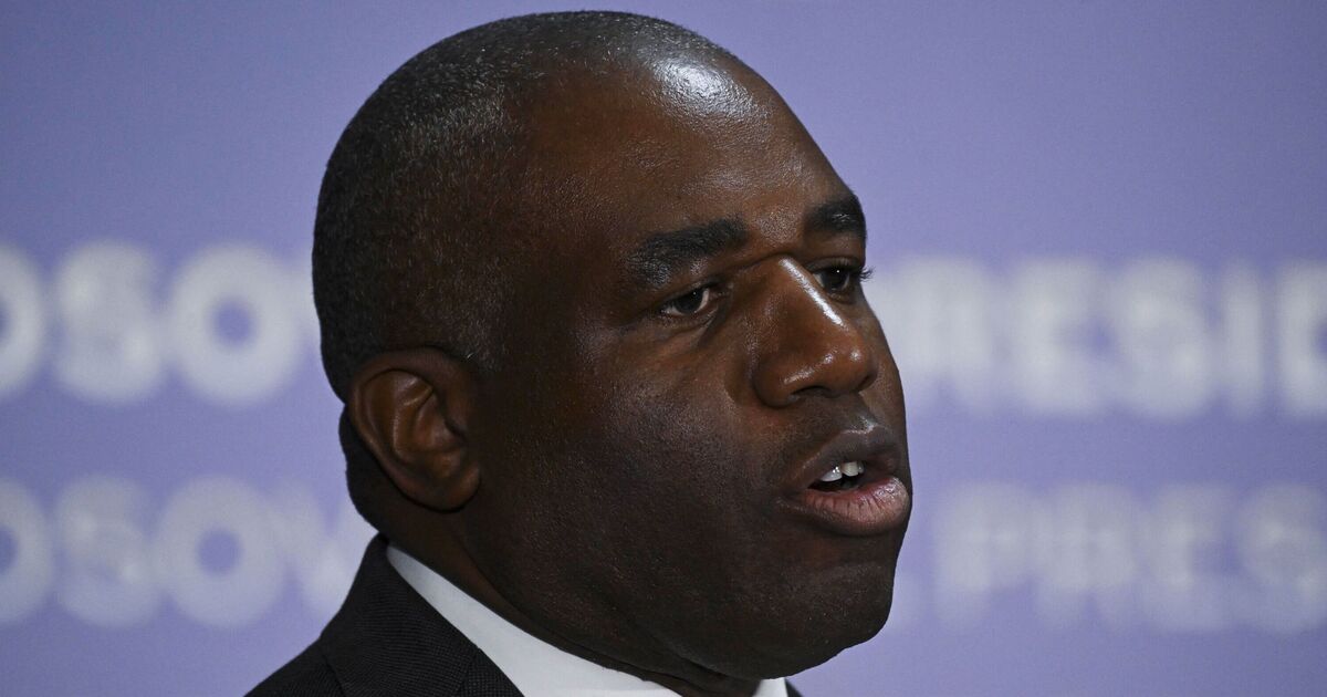David Lammy erupts at Kemi Badenoch over Labour MPs denied entry to Israel