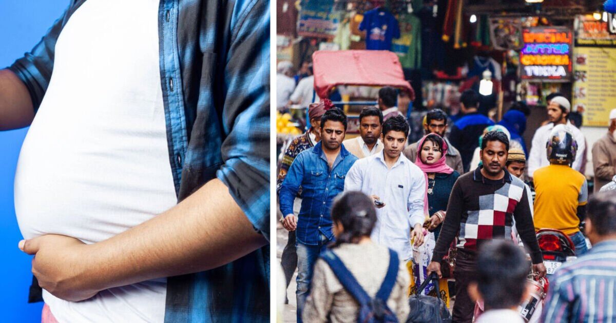 Crisis in India as country warned 450m will soon be too fat - &#039;only China is worse&#039;