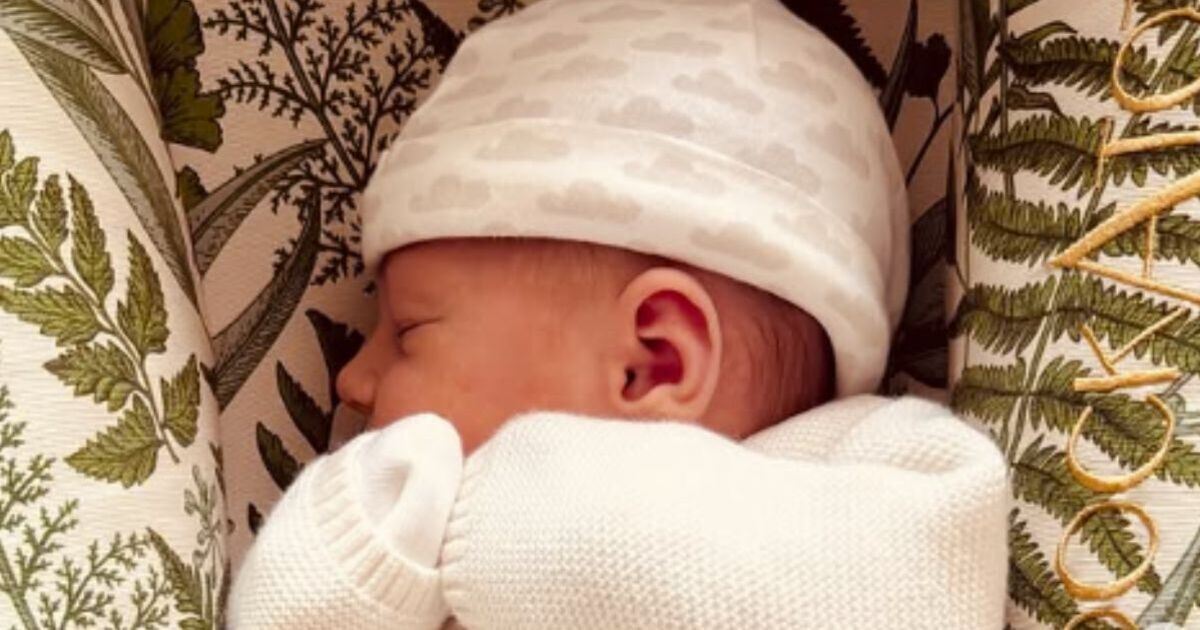 Royal shares first picture of newborn baby boy as unique name revealed