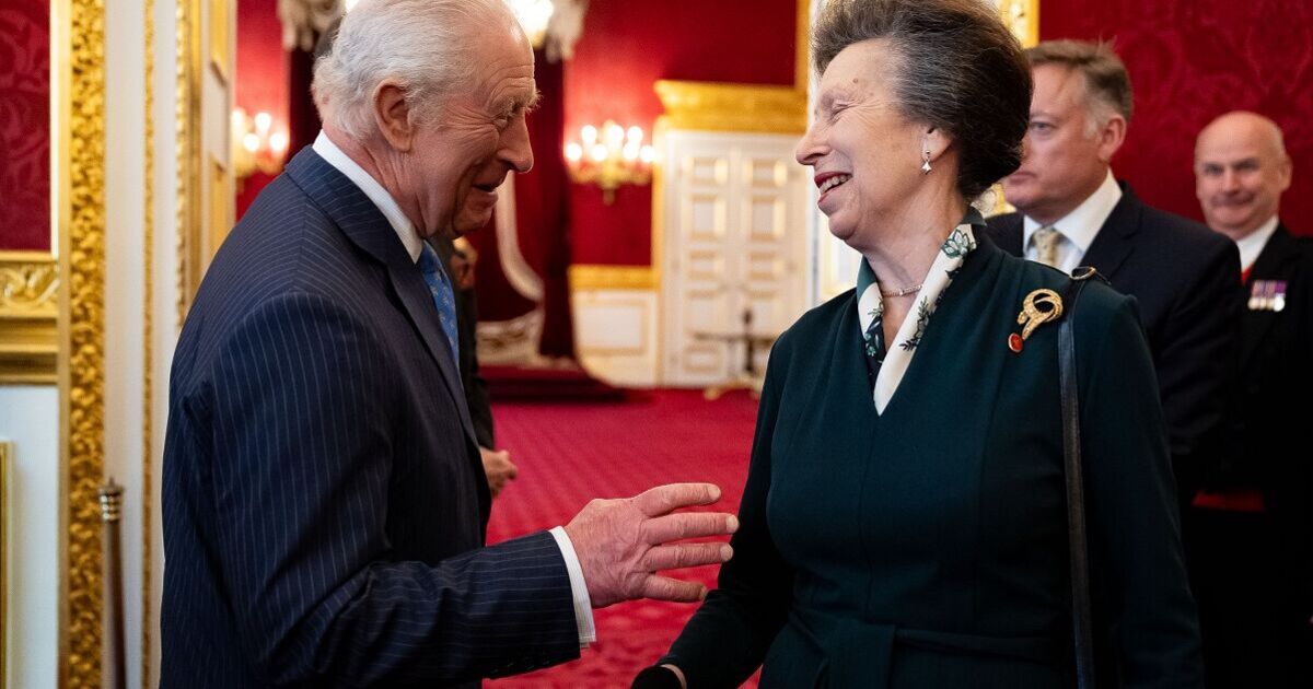 Princess Anne conducts rare joint engagement with King Charles