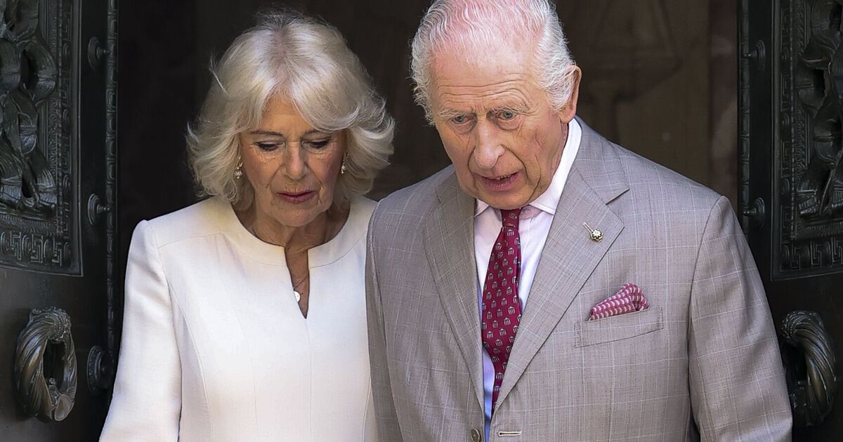 Moment Camilla stormed out after King Charles&#039;s repeated comments about &#039;woman&#039;s legs&#039;