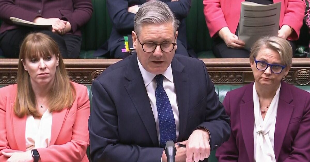 Keir Starmer shows he&#039;s a coward to his core and cataclysmically terrible PM