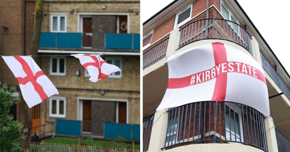 UK&#039;s most patriotic estate &#039;too nervous&#039; to fly St George&#039;s flag over &#039;racism&#039; fears