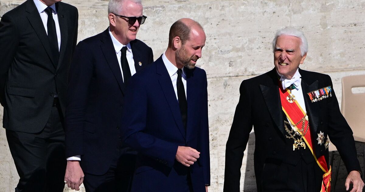 Royal fans all say the same thing as Prince William attends Pope Francis&#039;s funeral