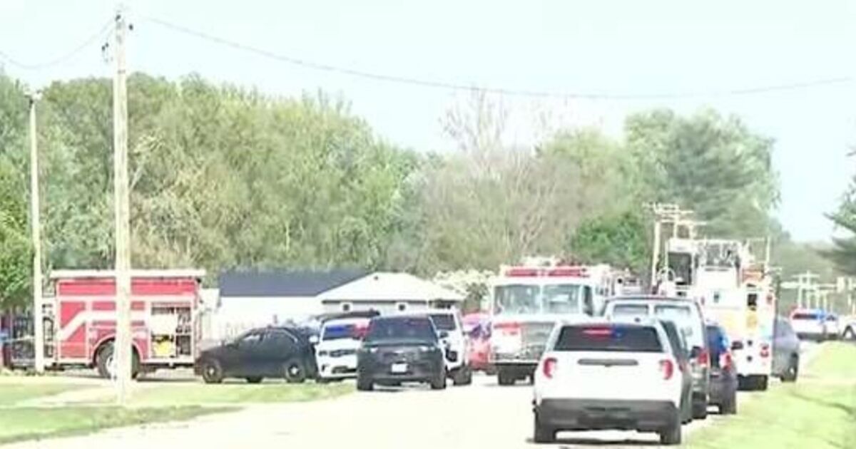 Car plows through school building leaving four dead and six injured