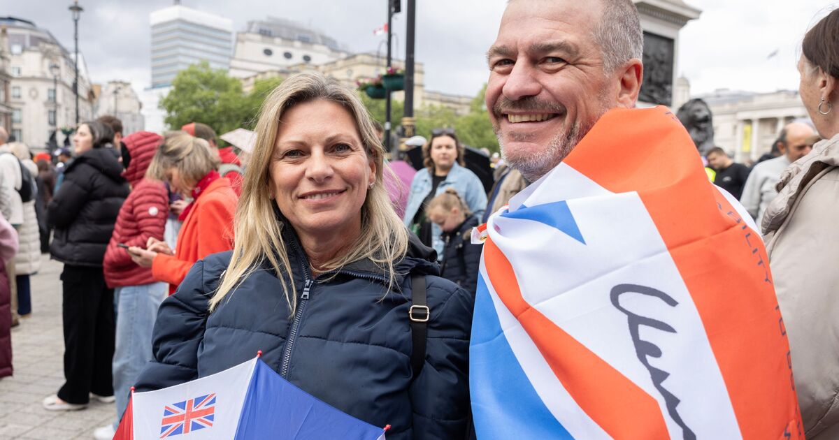 Unions Jacks fly at VE Day parade as Brits declare &#039;you shouldn&#039;t be embarrassed&#039;