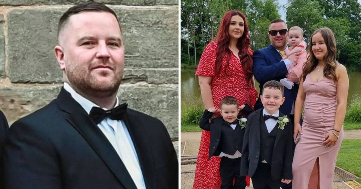 Dad-of-four, 34, tragically dies after fracturing skull on stag do
