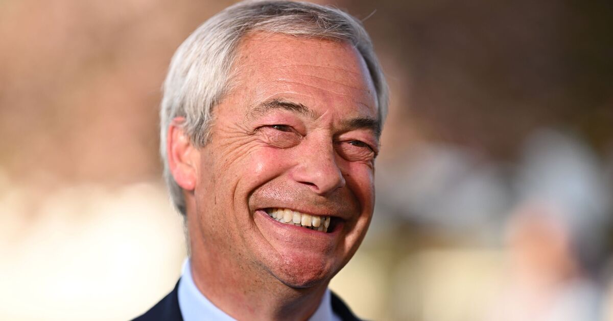 Reform UK hits joint-highest level of support in bombshell new poll