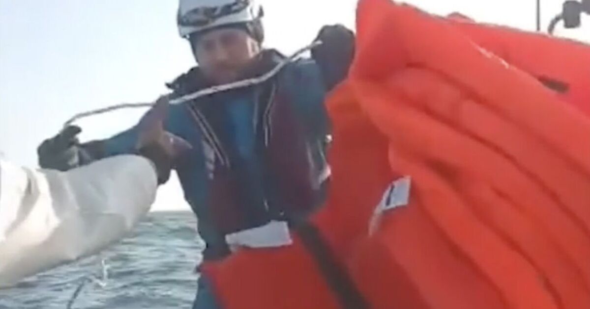 France accused of encouraging people smuggling as &#039;officials hand migrants life jackets&#039;
