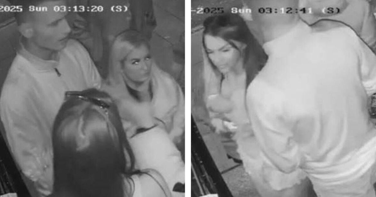 Man ‘knocked unconscious’ and bleeding in pub attack as CCTV manhunt launched
