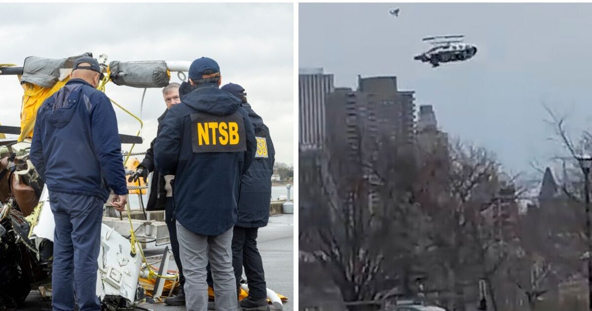The haunting last sounds seconds before New York Hudson River helicopter crash
