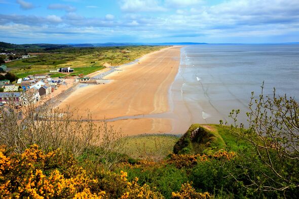 Beautiful UK seaside village has 14-mile beach trail where you walk purely on sand