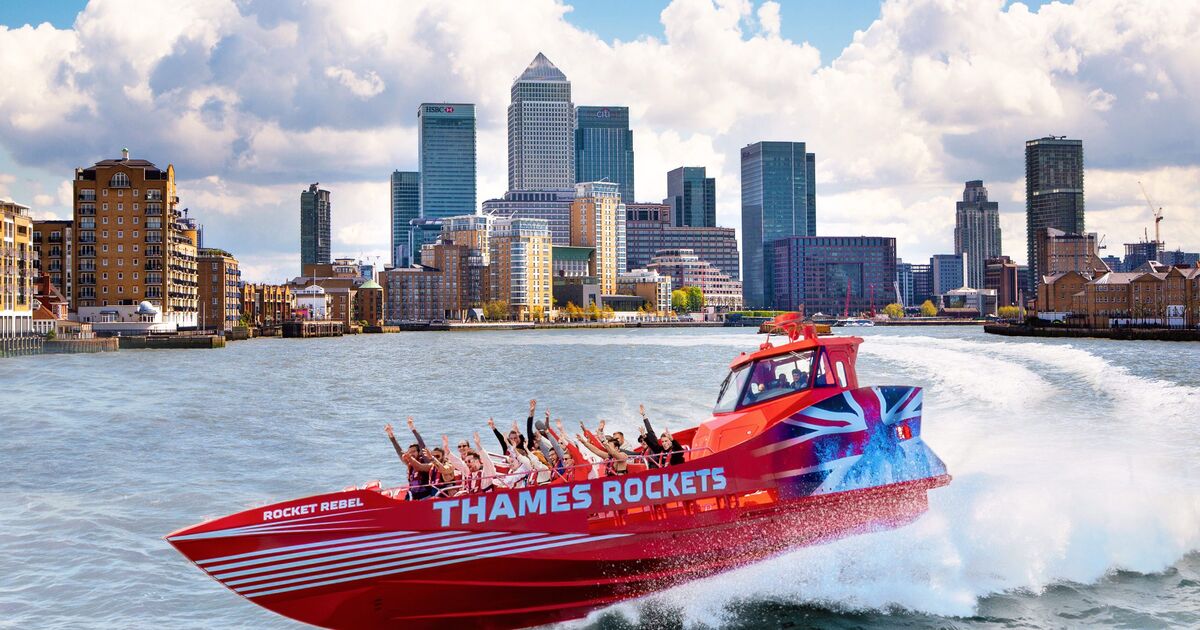 Revel in the ride of your life with Rocket Rebel on the Thames