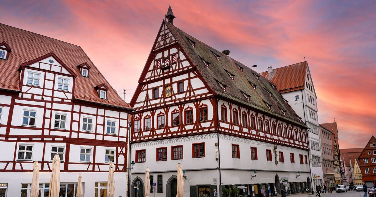 The pretty European town that's shaped like a circle with buildings 'made of diamonds'