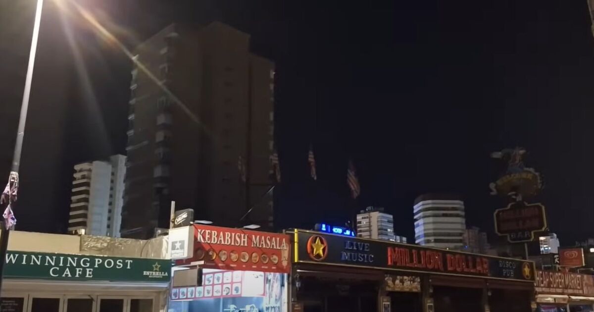 &#039;Creepy&#039; reality of Benidorm strip after Spain hit by blackout